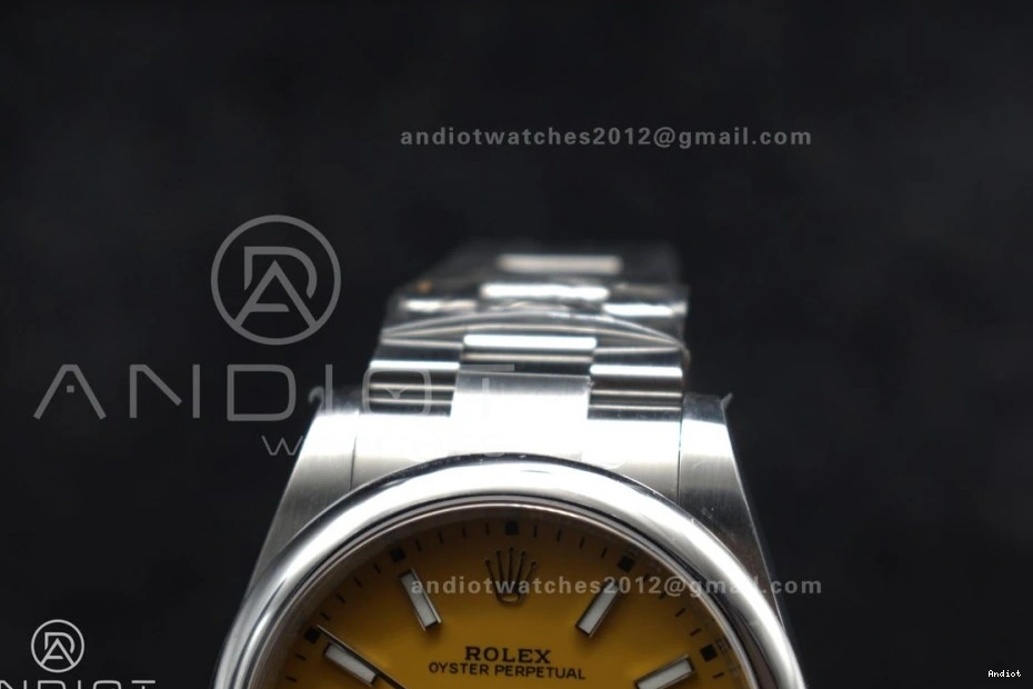 Dial 904L 124300 Clean Steel Perpetual Oyster VR3230 Edition Best Yellow 41mm 1:1 0322